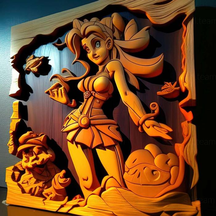 3D model Shantae and the Pirates Curse game (STL)
